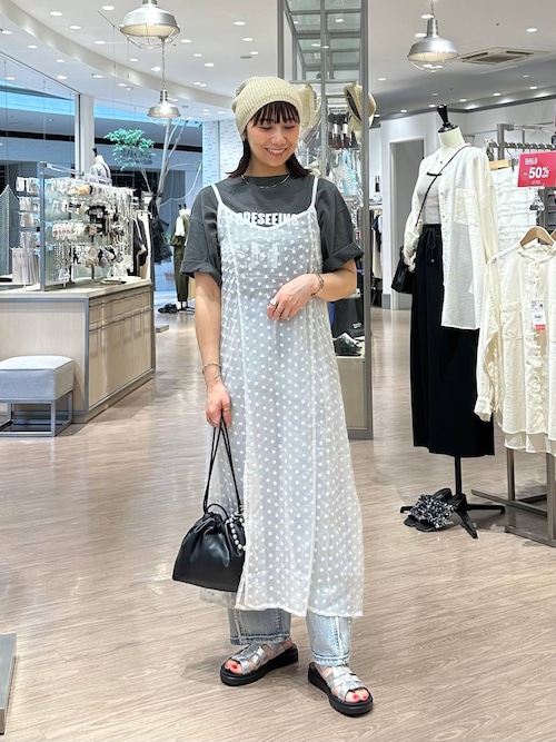 セール】ガラシアーキャミワンピ 131998（ワンピース）｜LOWRYS FARM