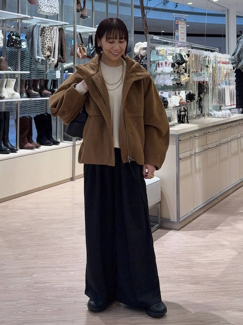 12月2日までの限定価格！オーラリー　ショート丈　セーター SLOW／一部店舗限定】ノルディック プルオーバー ニット