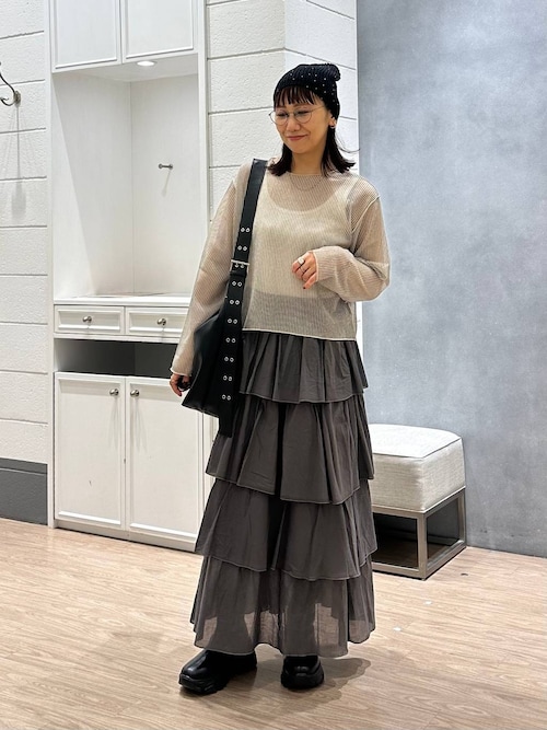 既に売却み商品となります。 セール】フリルティアードスカート 137303（スカート）｜LOWRYS