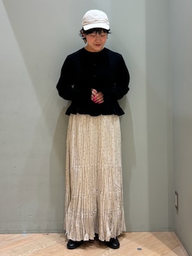 愛さん（レディース・156cm）の冬コーディネート