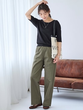 nissen Smile Modelsさん（レディース・170cm）の夏コーディネート