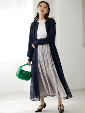 nissen Smile Modelsさん（レディース・167cm）の冬コーディネート