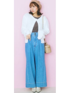 nissen Smile Modelsさん(レディース・162cm)の夏コーディネート