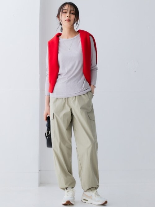 【Mサイズ】windandsea ナイロン　カーゴパンツ ニッセン（nissen） カーゴパンツ 軽くてやわらか綿ナイロンカーゴ