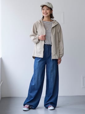 nissen Smile Modelsさん(レディース・167cm)の春コーディネート