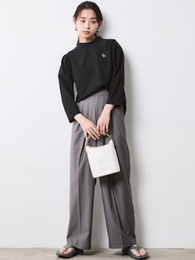 nissen Smile Modelsさん（レディース・163cm）の春コーディネート