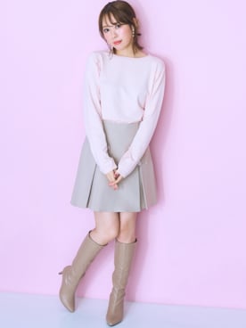 nissen Smile Modelsさん（レディース・162cm）の秋コーディネート