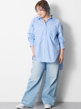 nissen Smile Modelsさん（レディース・160cm）の冬コーディネート