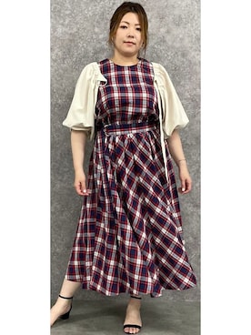 nissen Smile Modelsさん(レディース・172cm)の夏コーディネート