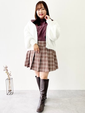 nissen Smile Modelsさん(レディース・158cm)の秋コーディネート