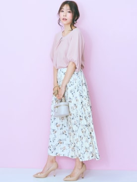 nissen Smile Modelsさん（レディース・167cm）の夏コーディネート