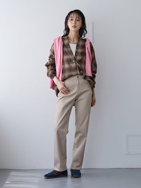 nissen Smile Modelsさん（レディース・165cm）の秋コーディネート