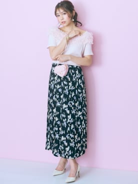 nissen Smile Modelsさん（レディース・167cm）の夏コーディネート