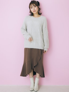 nissen Smile Modelsさん（レディース・162cm）の秋コーディネート