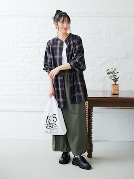 nissen Smile Modelsさん（レディース・164cm）の夏コーディネート