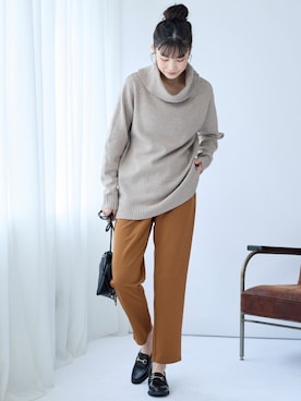 nissen Smile Modelsさん（レディース・166cm）の秋コーディネート