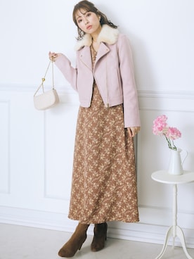 nissen Smile Modelsさん（レディース・162cm）の秋コーディネート