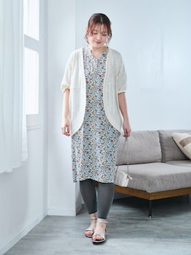 nissen Smile Modelsさん（レディース・160cm）の春コーディネート