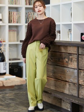 nissen Smile Modelsさん（レディース・167cm）の夏コーディネート