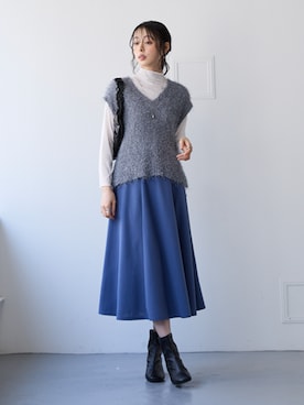 nissen Smile Modelsさん（レディース・165cm）の秋コーディネート