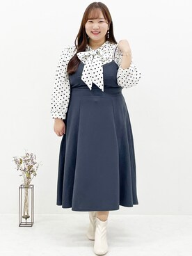 nissen Smile Modelsさん(レディース・158cm)の秋コーディネート