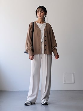 nissen Smile Modelsさん（レディース・165cm）の春コーディネート