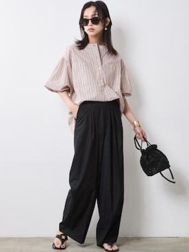 「CHIC STYLE」｜nissen Smile Modelsさん（レディース・163cm）の春コーディネート
