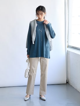 nissen Smile Modelsさん（レディース・165cm）の夏コーディネート