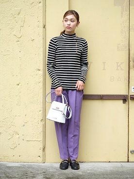 nissen Smile Modelsさん（レディース・167cm）の冬コーディネート