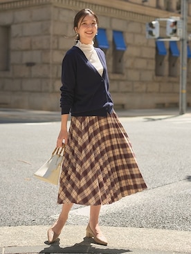 nissen Smile Modelsさん（レディース・167cm）の冬コーディネート