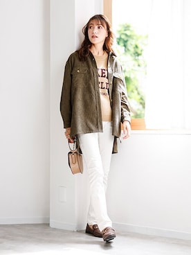 nissen Smile Modelsさん（レディース・170cm）の秋コーディネート