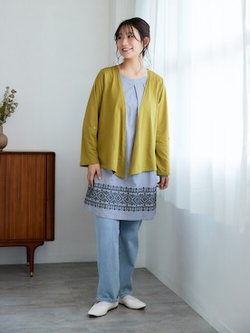 nissen Smile Modelsさん（レディース・160cm）の冬コーディネート