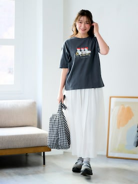 nissen Smile Modelsさん（レディース・164cm）の冬コーディネート