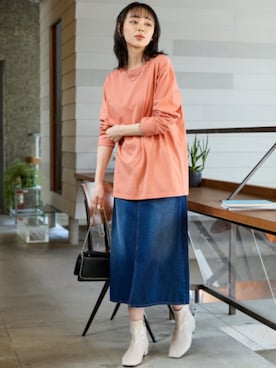 nissen Smile Modelsさん（レディース・165cm）の秋コーディネート