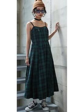 nissen Smile Modelsさん(レディース・167cm)の夏コーディネート