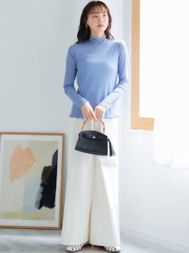 nissen Smile Modelsさん（レディース・167cm）の春コーディネート