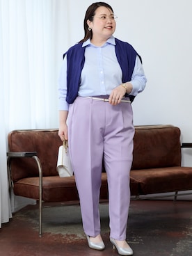 nissen Smile Modelsさん（レディース・158cm）の春コーディネート