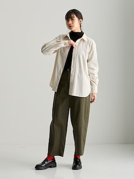 nissen Smile Modelsさん（レディース・166cm）の秋コーディネート