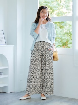 nissen Smile Modelsさん（レディース・164cm）の冬コーディネート