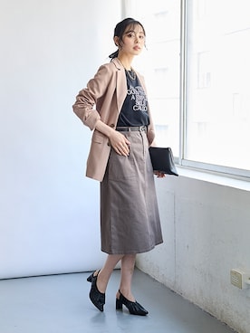 nissen Smile Modelsさん（レディース・165cm）の夏コーディネート