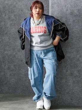 nissen Smile Modelsさん（レディース・155cm）の冬コーディネート