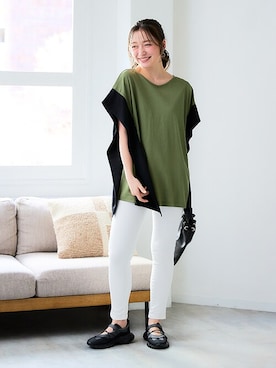 nissen Smile Modelsさん（レディース・164cm）の春コーディネート