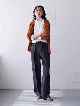 nissen Smile Modelsさん（レディース・165cm）の秋コーディネート