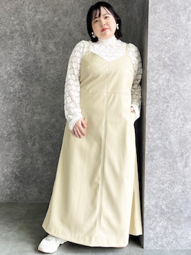 nissen Smile Modelsさん（レディース・158cm）の秋コーディネート