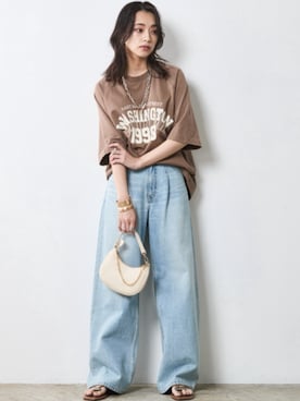 nissen Smile Modelsさん(レディース・163cm)の春コーディネート