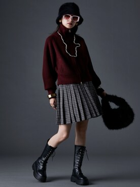 nissen Smile Modelsさん(レディース・163cm)の秋コーディネート