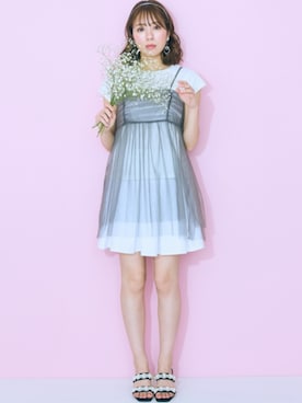 nissen Smile Modelsさん(レディース・162cm)の春コーディネート