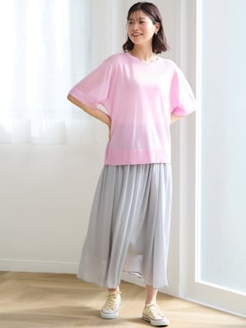 nissen Smile Modelsさん（レディース・168cm）の春コーディネート