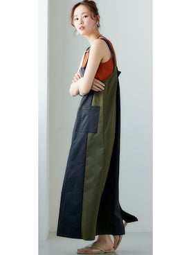 nissen Smile Modelsさん（レディース・166cm）の春コーディネート