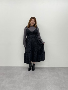 nissen Smile Modelsさん（レディース・172cm）の夏コーディネート